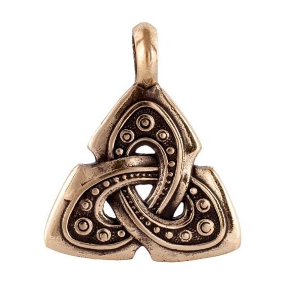 Бронзовый кулон Триглав.