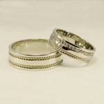 Обручальная пара Современная классика