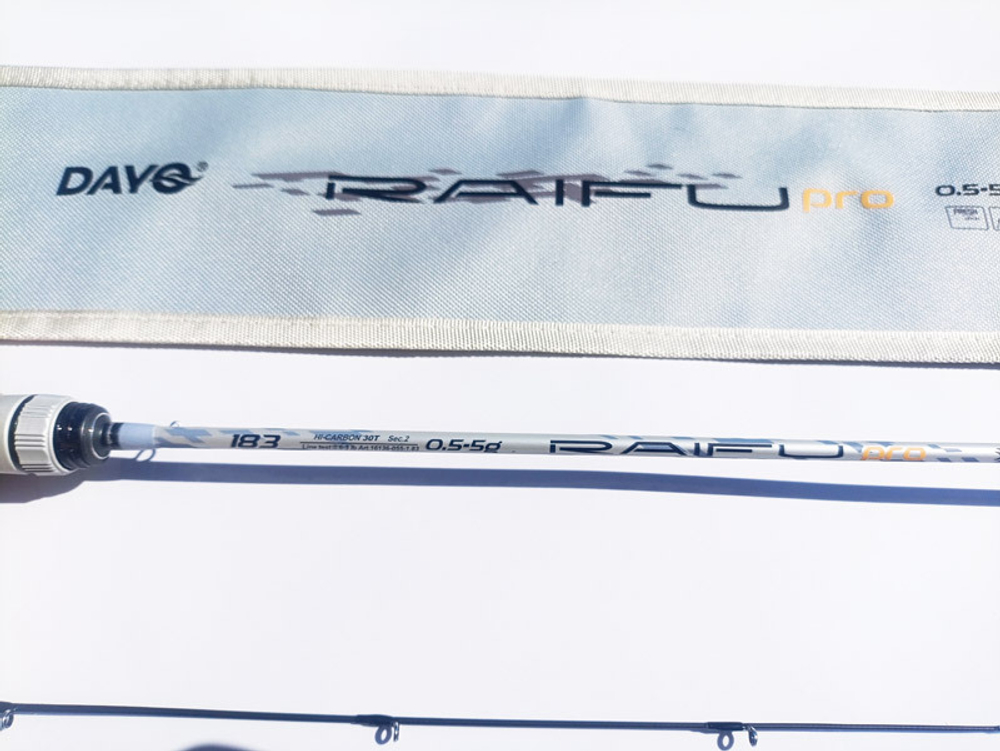 Спиннинг RAIFU PRO 0.5-5 гр, 183-213 см от DAYO (Доюй)
