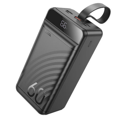 Повербанк (PowerBank) 60000mAh с индикацией заряда Hoco J123C