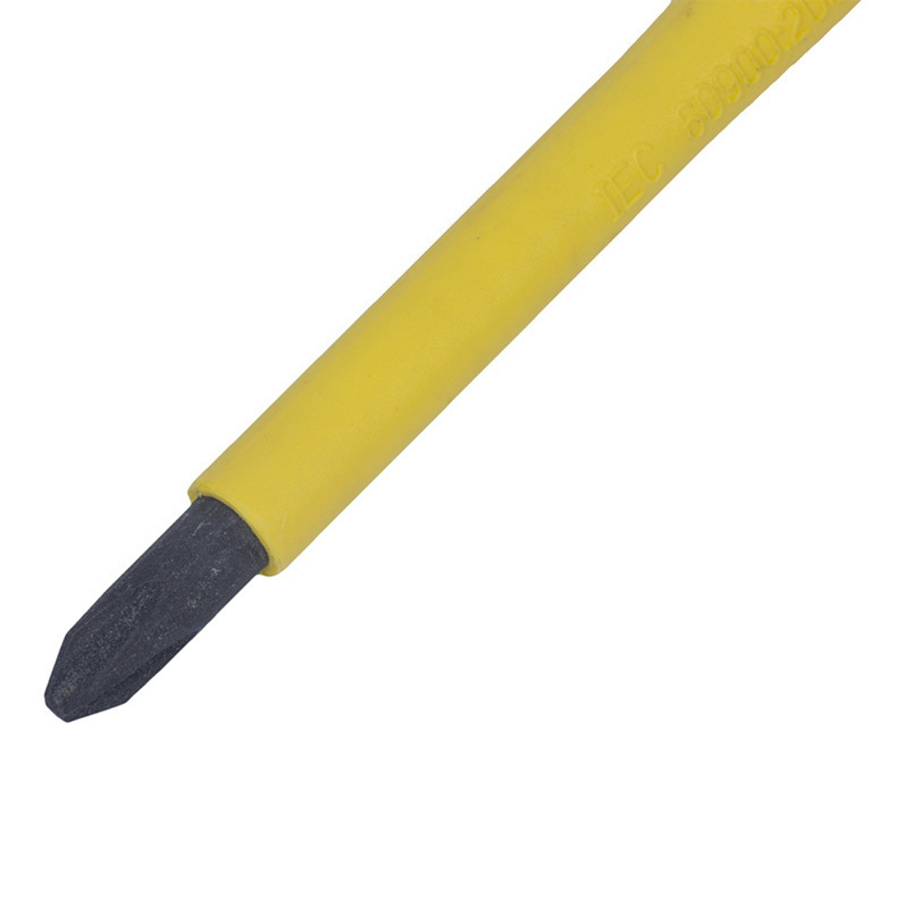 МАСТАК (041-02100EH) Отвертка диэлектрическая крестовая Phillips PH2 x 100 мм