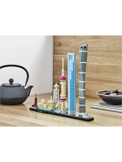 Конструктор Архитектура Шанхай Shanghai 669 деталей