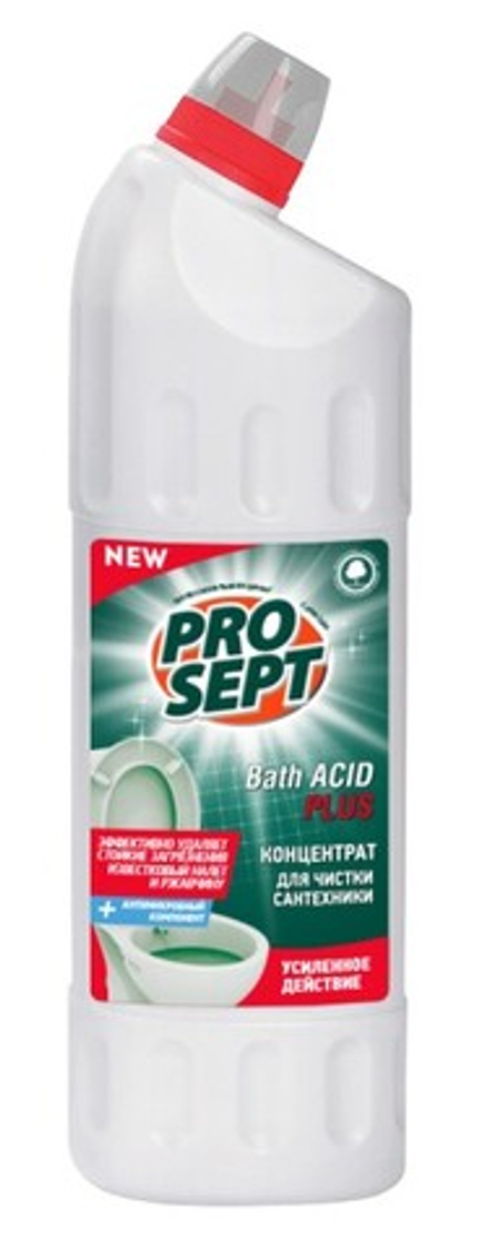 Гель д/удаления ржавчины и минеральных отложений PROSEPT Bath Acid + концентрат 750мл