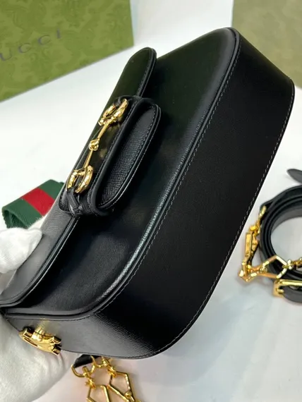 Сумка Gucci Horsebit 1955 черный
