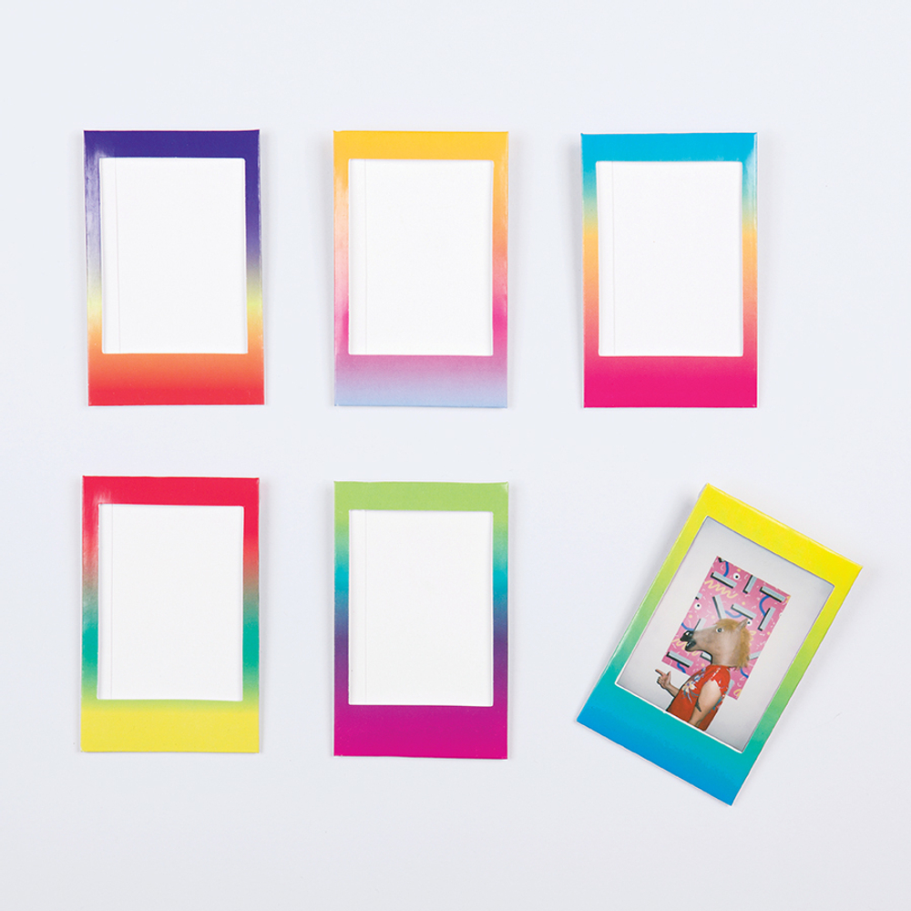 Набор магнитных рамок для фото gradient 6х9 см, 6 шт