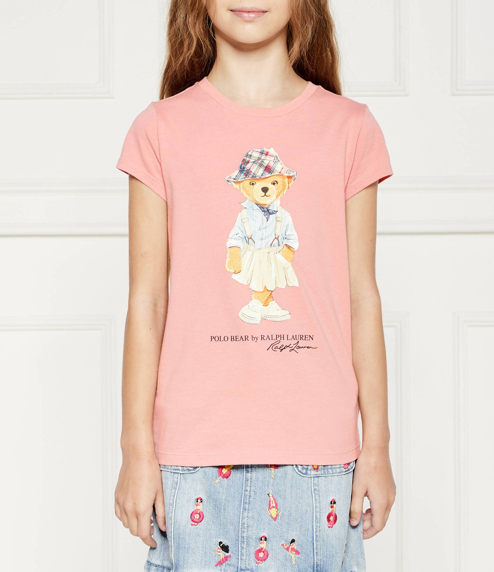 Футболка POLO RALPH LAUREN - пудро-розовый(941151)