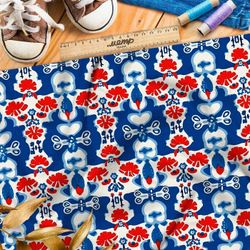 Ткань премиум дюспо магический узор