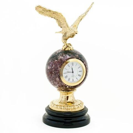 Настольные часы "Орел" камень креноид 180х160х260 мм 2000 гр. R113103?