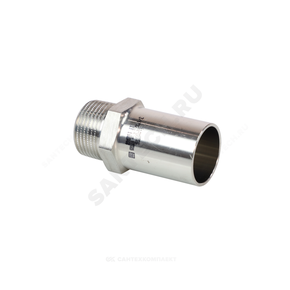 Переход сталь нерж AISI 316L Дн 35х1 1/4" Ру16 труба/НР Inoxpres RM 269114135