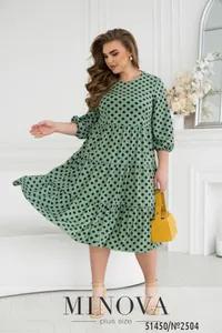 Платье 2504-мята Minova