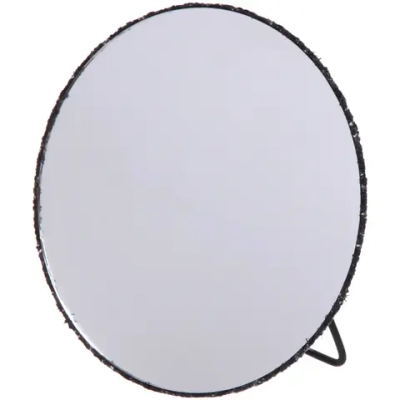 Зеркало настольное «ФРАТЕЛЛИ», черный цвет, 15*15см (коробка)