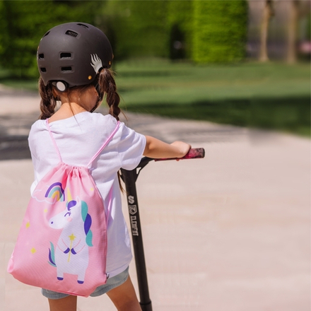 Мешок в садик 33х40, Единорог (розовый)