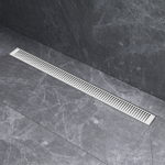 Трап для душа линейный, универсальный затвор Cut Gradient, 80 см AM.PM MasterFlow W01SC-P11-080-01SB