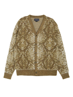 Кардиган Вязаный Phyton Jacquard Knit Cardigan