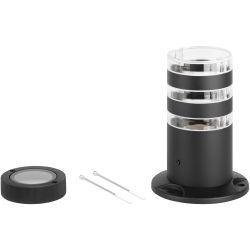 Светильник уличный напольный ЭРА «Адрия» GBF-102-BL-0200 230В Е27 IP54 черный | Садово-парковые светильники