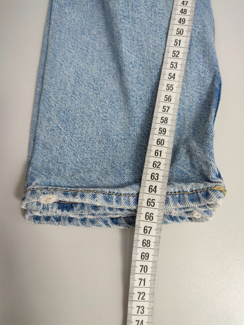 Джинсы светлые 48 размер