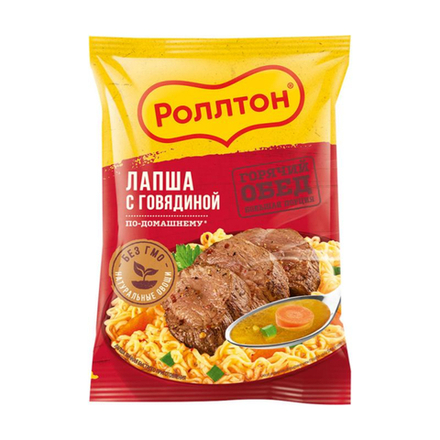 Лапша Rollton с курицей 60 гр