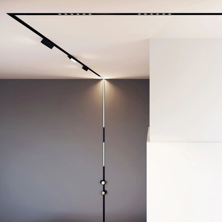 Трековый светодиодный светильник Arlight Mag-Dots-25-L400-12W Warm3000 046324