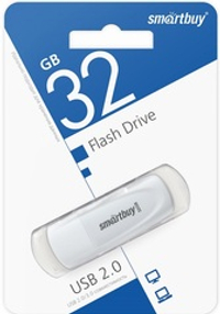 Флешка 32-GB SmartBuy  Scout White