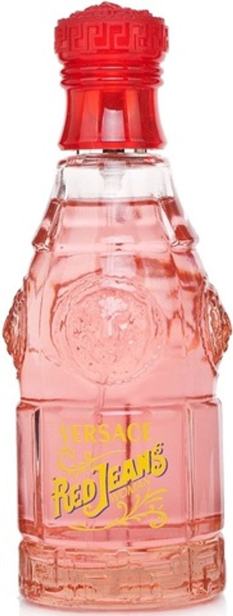 Versace Red Jeans Woman