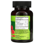 NATURELO, Веганский витамин D3 для детей, клубника, 1000 МЕ (25 мкг), 60 веганских жевательных таблеток