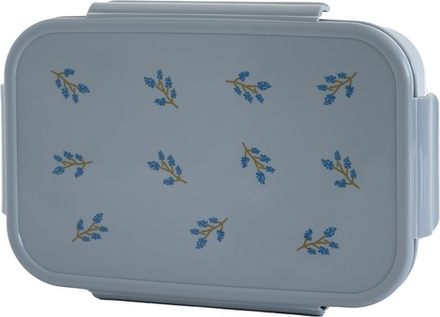 Детский ланч-бокс 3 sprouts Bento Blueberry, пищевой пластик, синий