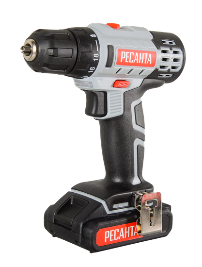 Аккумуляторный шуруповерт "РЕСАНТА" ДА-50Л2-18А