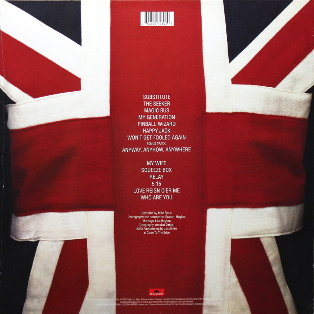 The Who / Greatest Hits (Coloured Vinyl)(LP)