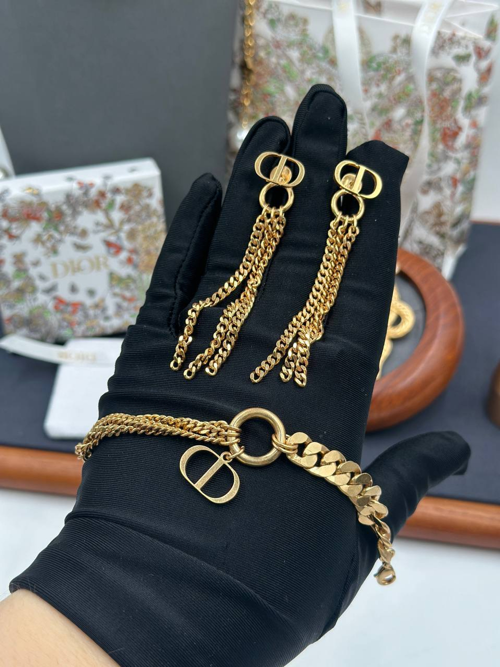 Серьги Dior