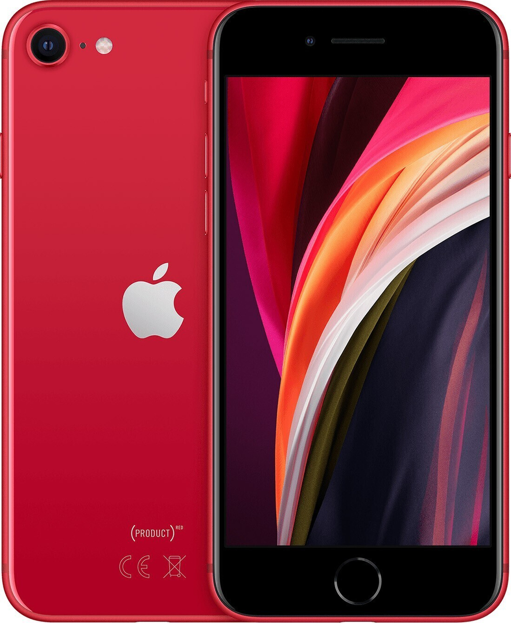 Смартфон Apple iPhone SE 64GB Red новая комплектация (MHGR3RU/A)