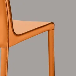 Стул Barrie оранжевая кожа
