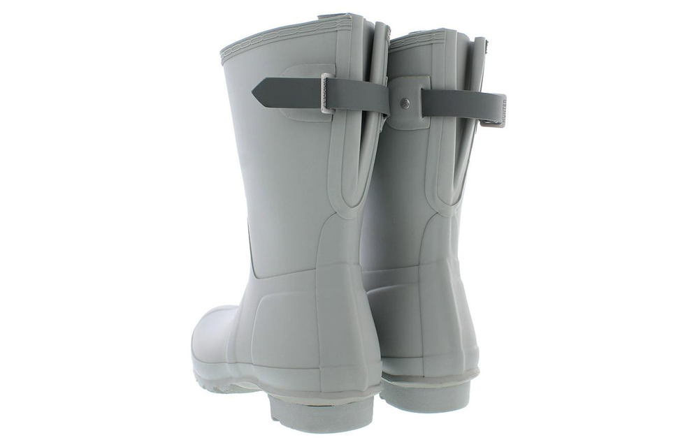 HUNTER Waterproof And Wear resistant Rain Boots Women"s Gray