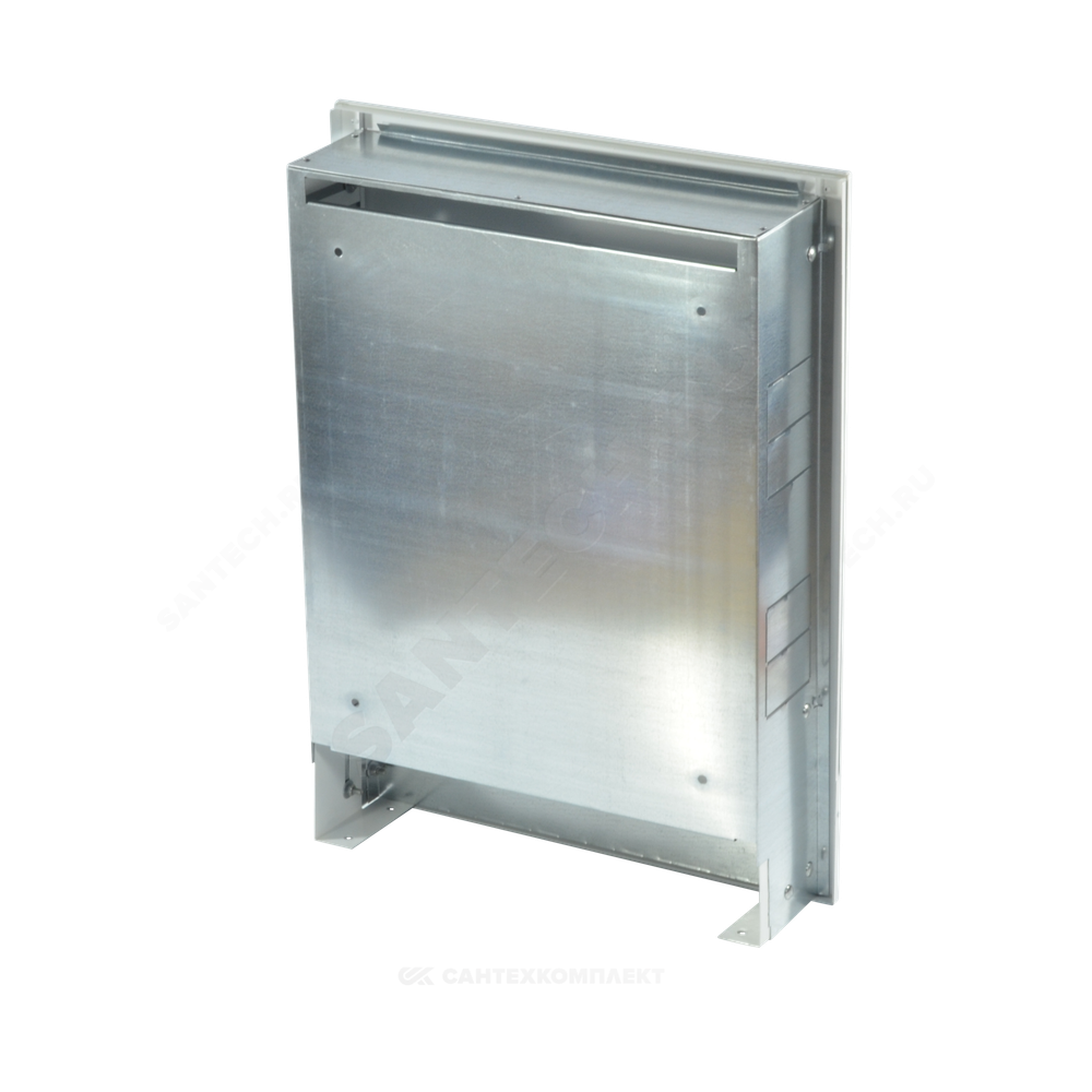 Шкаф коллекторный встраиваемый сталь ШРВ-3 700х120-180х648-711мм RAL 9016 (Белый) Wester 0-32-1120