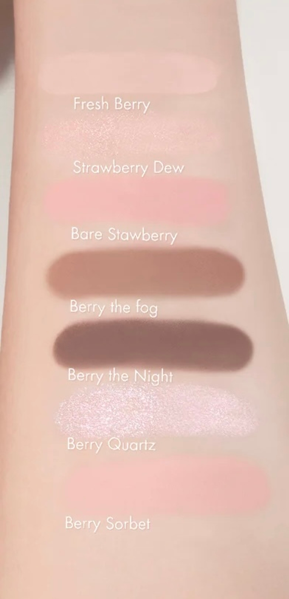 Romand Bare Layer Palette 02 Strawberry Mood