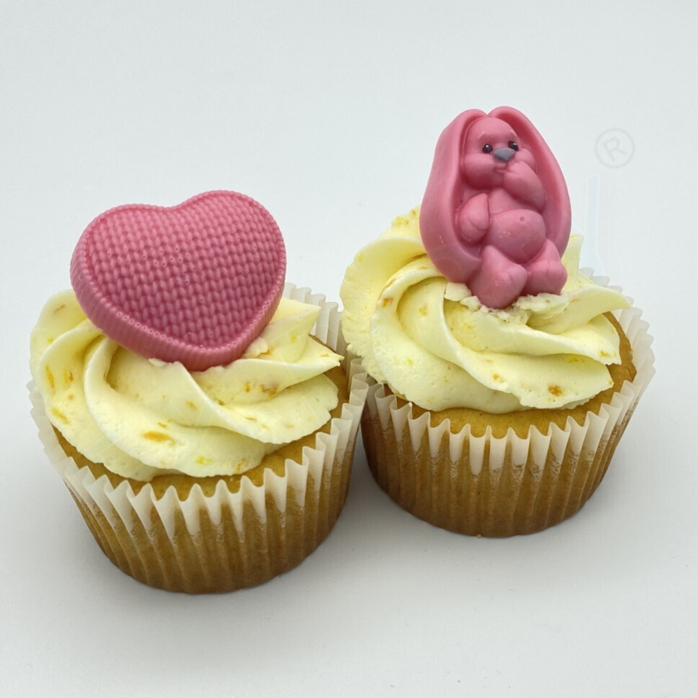 Пластиковая форма для конфет Зайка ушастый МИНИ