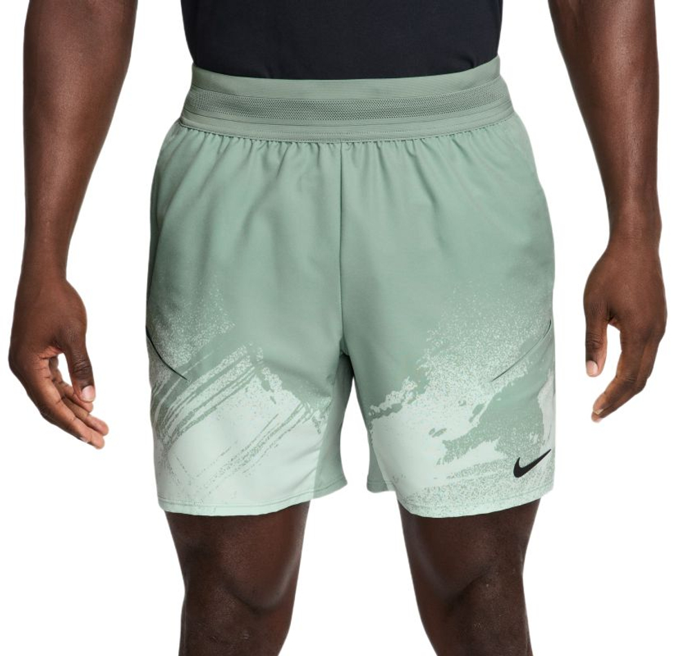 Теннисные шорты Nike Court Paris Slam Dri-Fit Tennis - steam/barely green/black