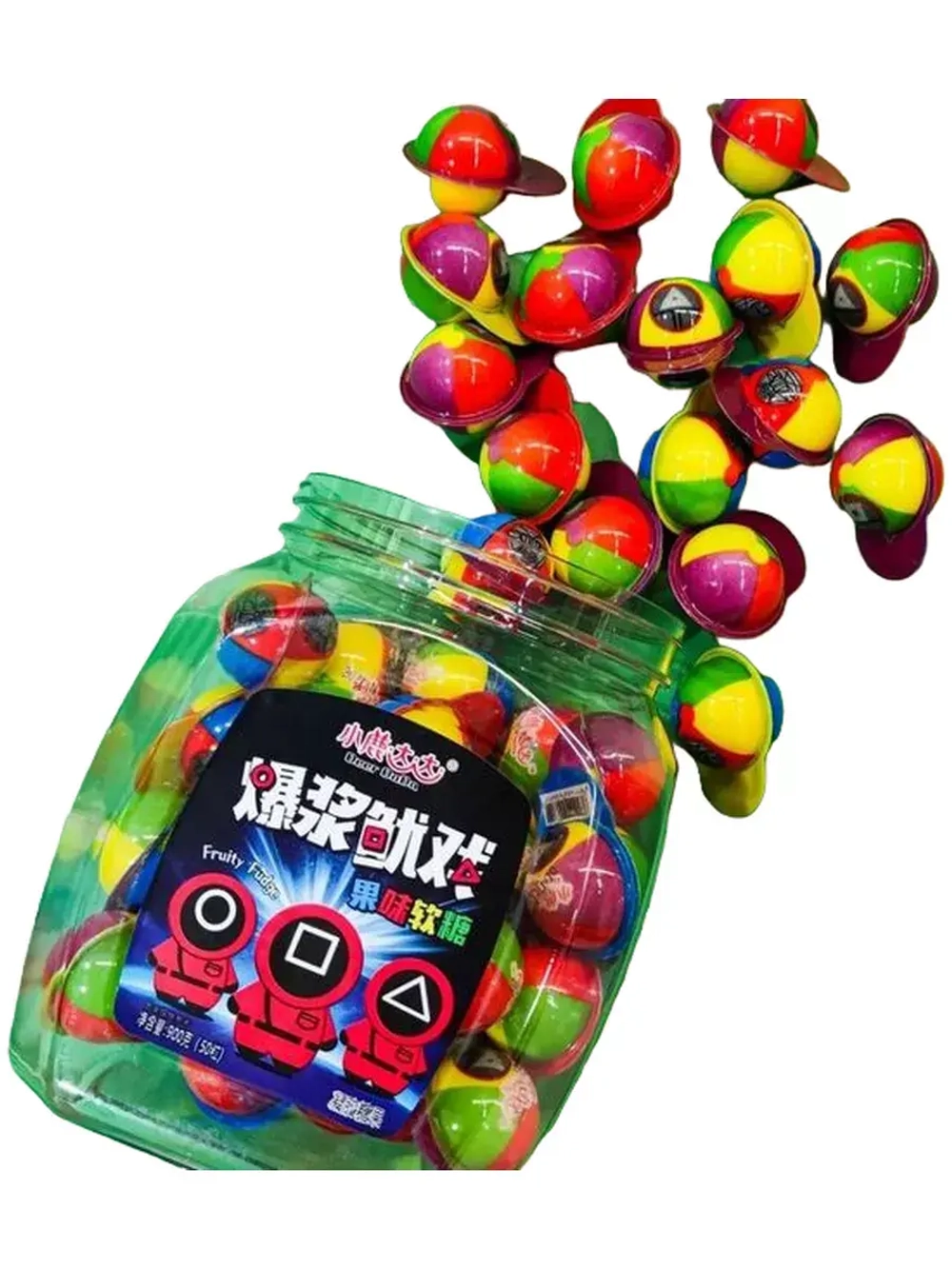 Мармелад Человек Паук и Игра в Кальмара 900 г * 2 шт