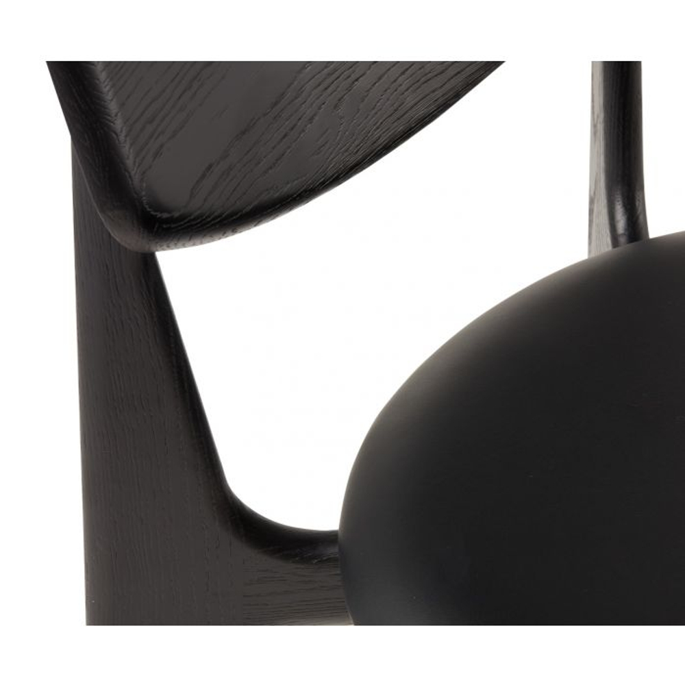Стул Slab Black Upholstered