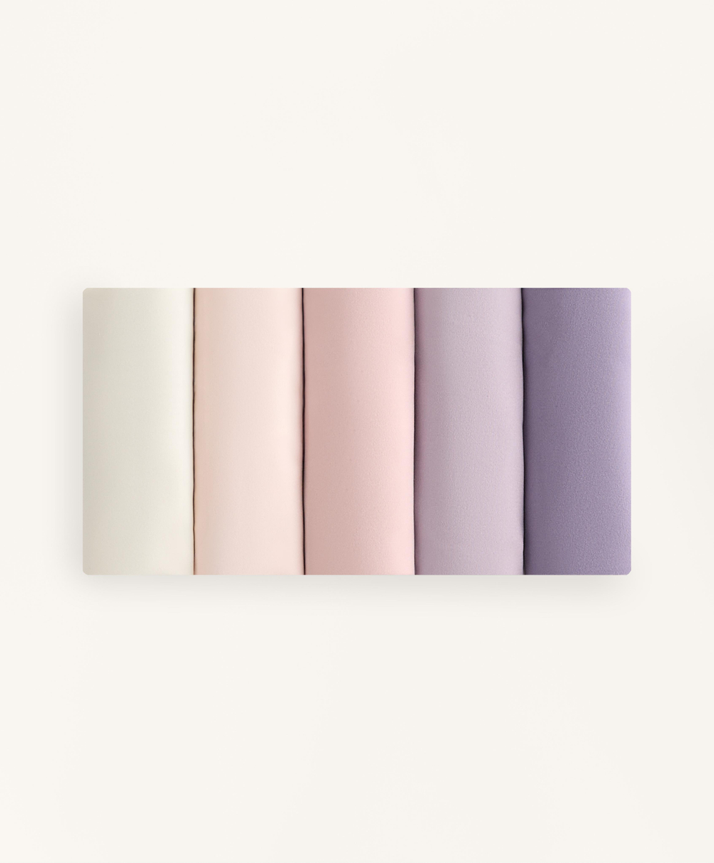 OYSHO Набор из 5 бесшовных классических трусов, сиреневый