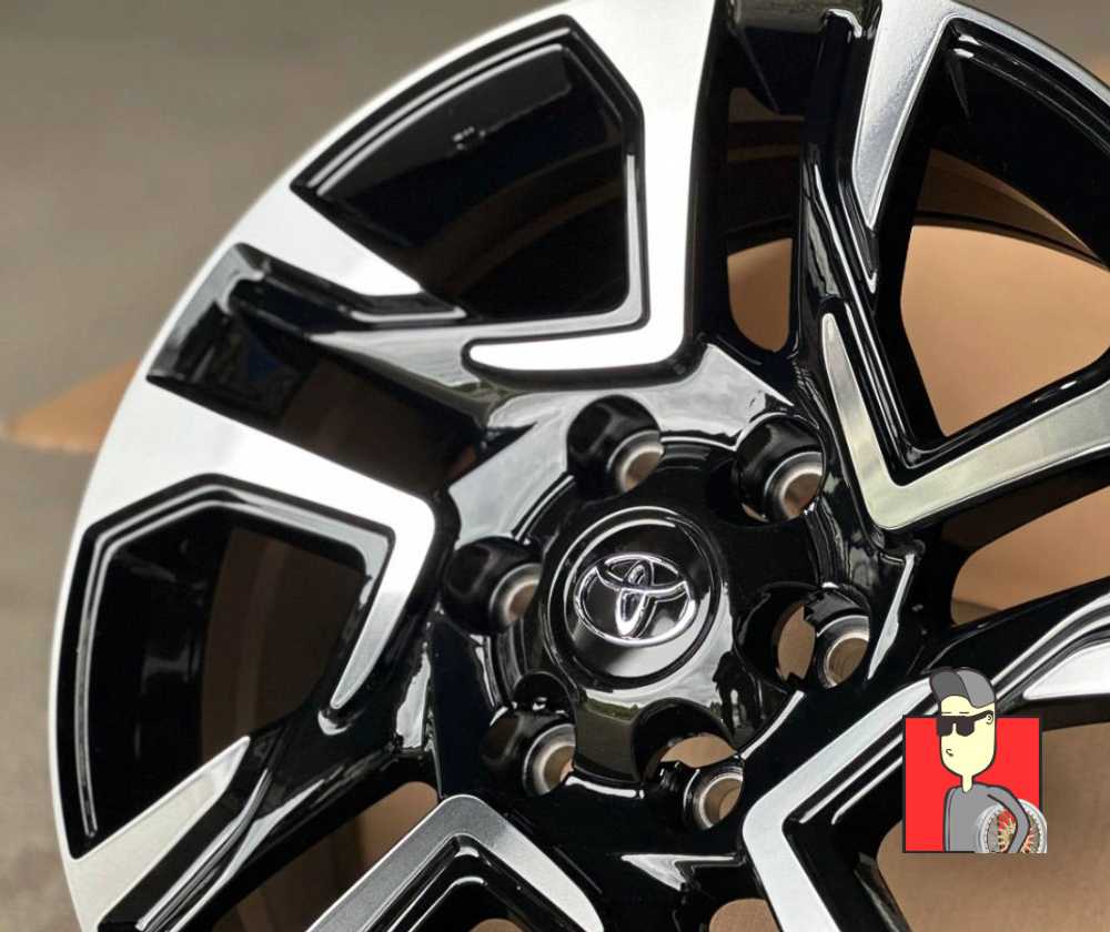 Комплект дисков Toyota H957F 17x7.5 et25 6x139.7