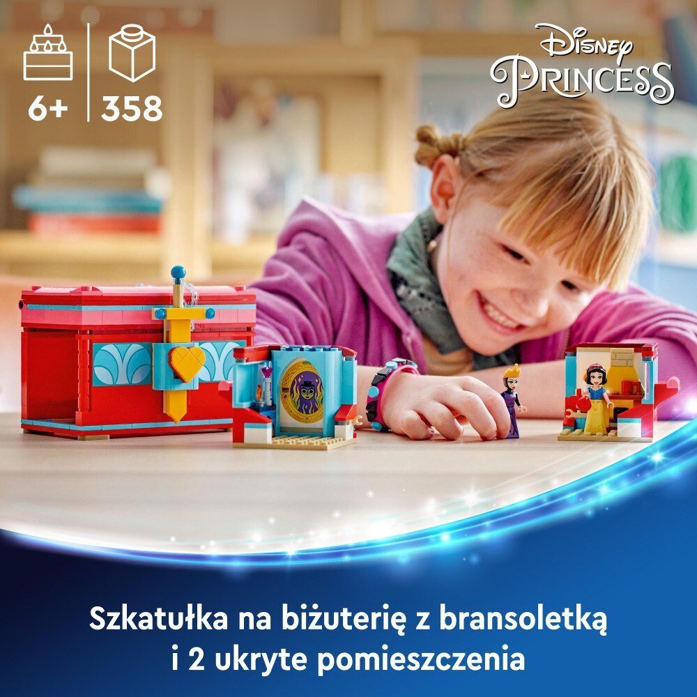 LEGO Disney Princess - Шкатулка для украшений Белоснежки 43276 / артикул   43276  / GTIN 5702017744681