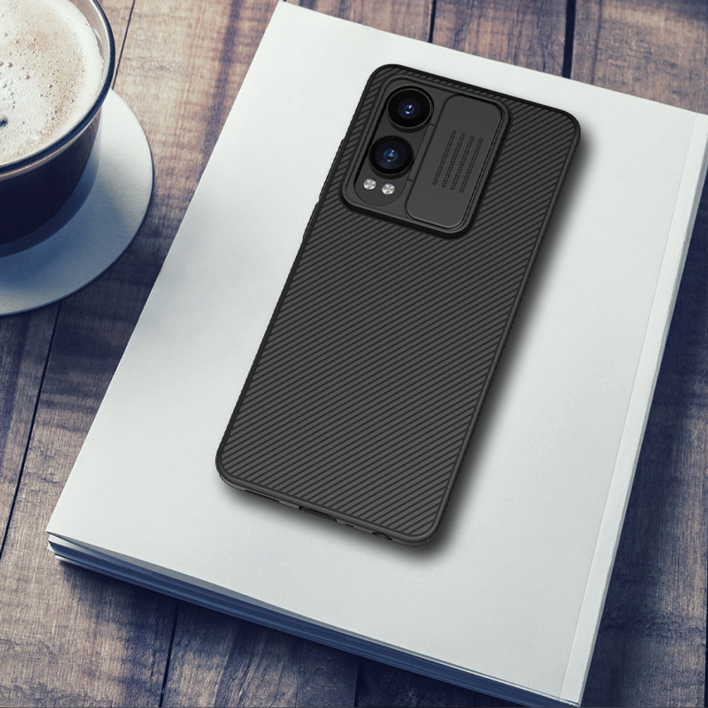 Чехол от Nillkin с защитной шторкой для камеры на OnePlus Nord CE4 Lite, серии CamShield Case