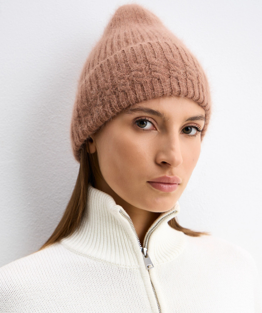 Женская шапка DBR 56-580117 орех