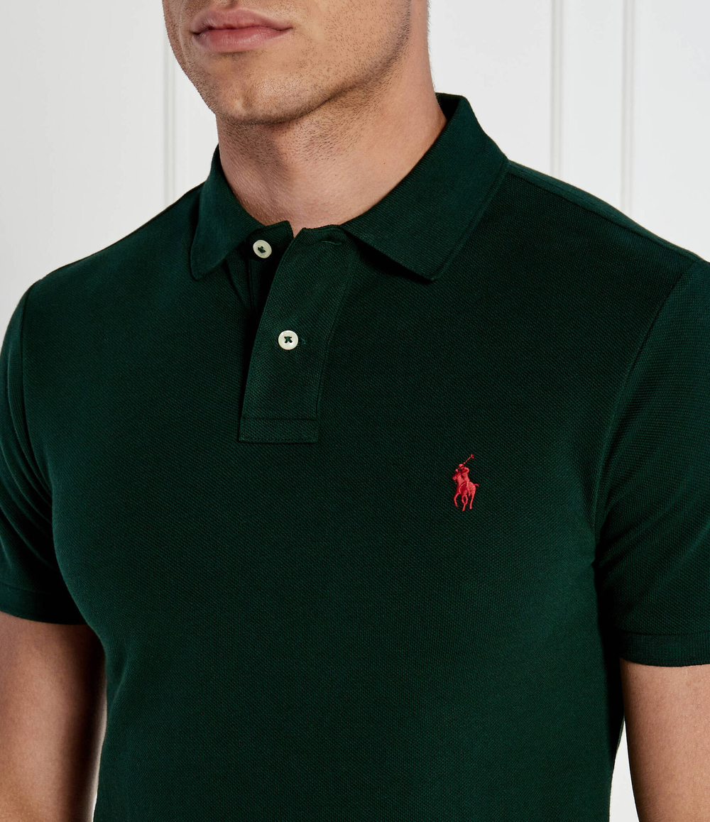 Поло POLO RALPH LAUREN - зеленый(710795080)