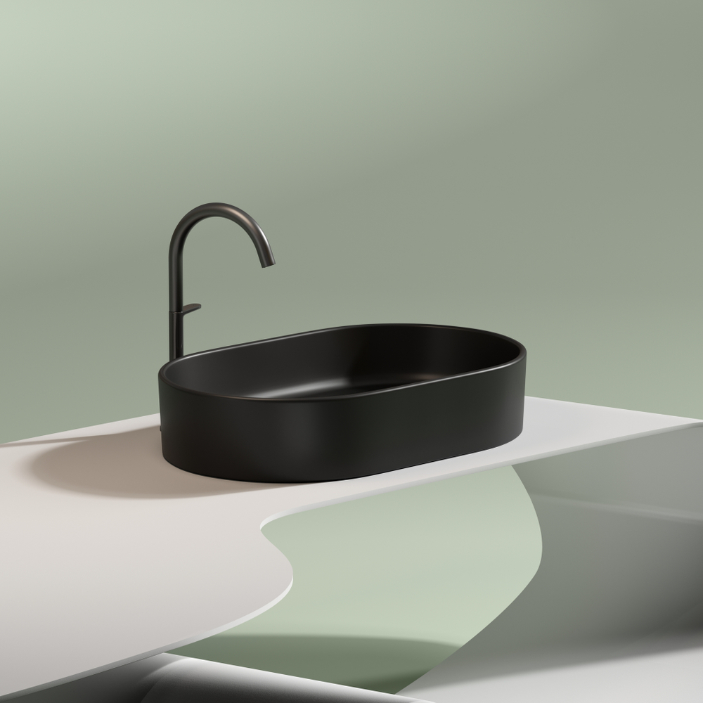Раковина Ceramica Nova Element 60 см CN6048MB черная