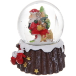 Сувенир Снежный шар «Волшебный пенёк» 5*7 см, микс