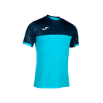 Футболка для падел Joma Montreal Светло-голубая | Спортивная мужская одежда