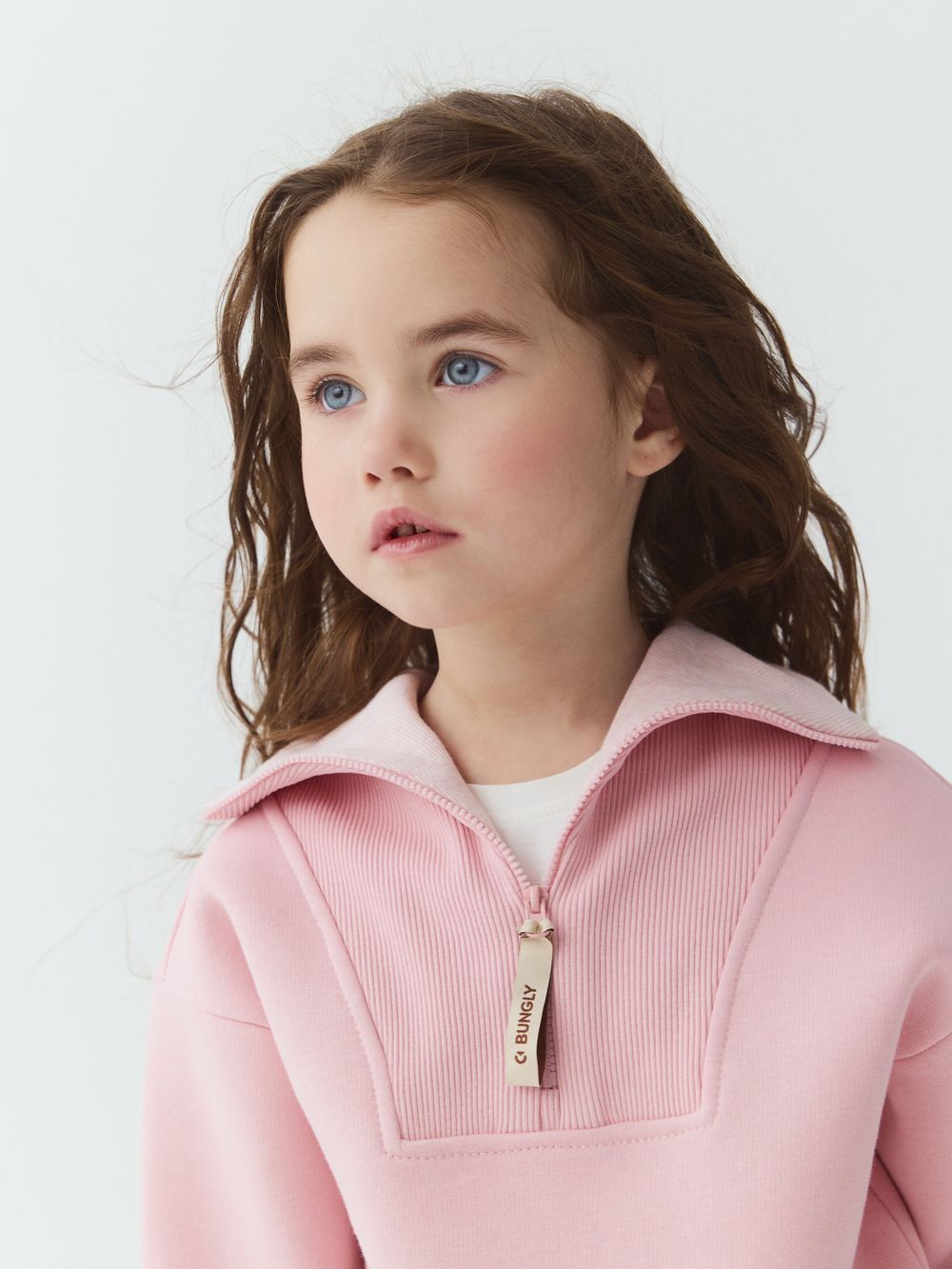 Свитшот "Розовый зефир" утепленный