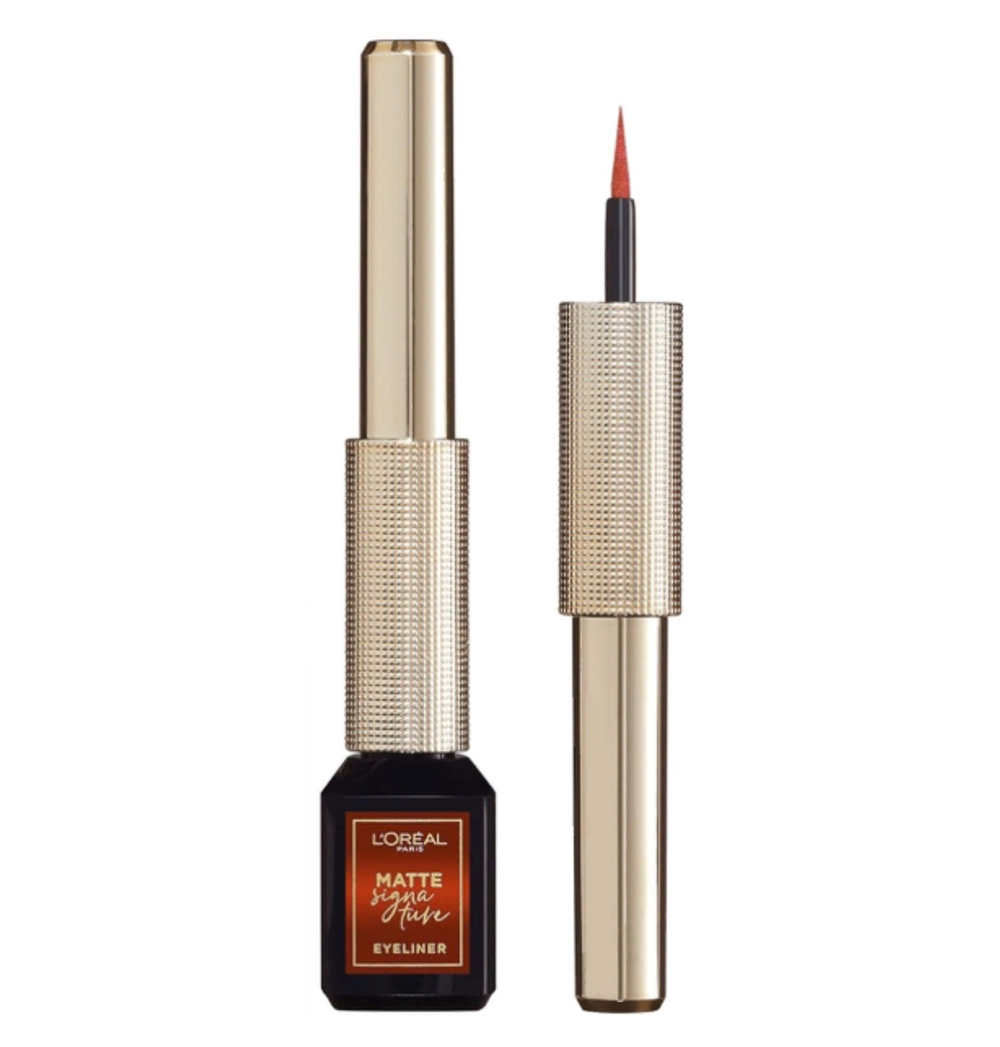 L'Oreal Paris Лайнер для глаз Matte Signature, водостойкий, тон №07, Медный, 3 мл