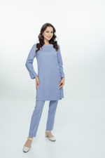 Блуза медицинская женская | Бл-344 3/4 либерти люкс